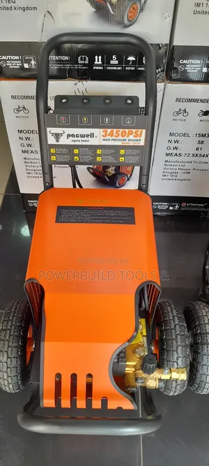 Heavy-Duty Pacwell 3450psi Pressure Washer Electric