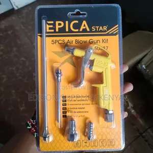 5pcs Air Blow Gun Kit Air Compressor Kit + Adapters Nozzle