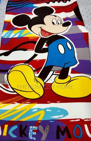 Cartoon Themed Kid Bath Towels
