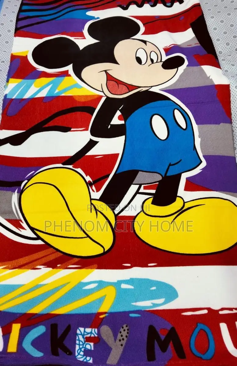 Cartoon Themed Kid Bath Towels