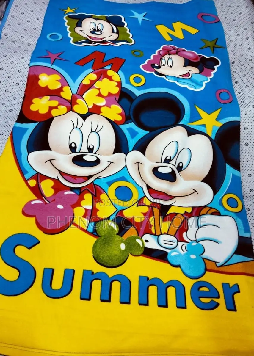 Cartoon Themed Kid Bath Towels