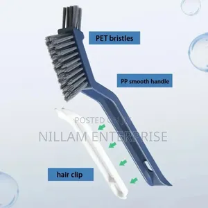 Three-in-One Plastic Bathroom Floor Brush