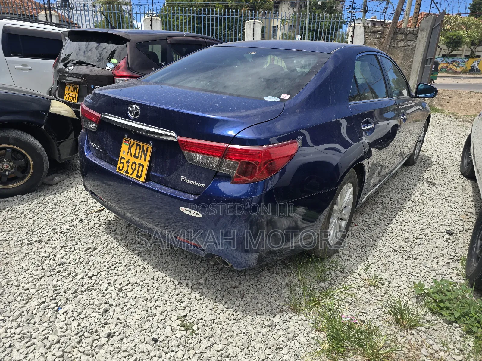 Toyota Mark X 2017 Blue