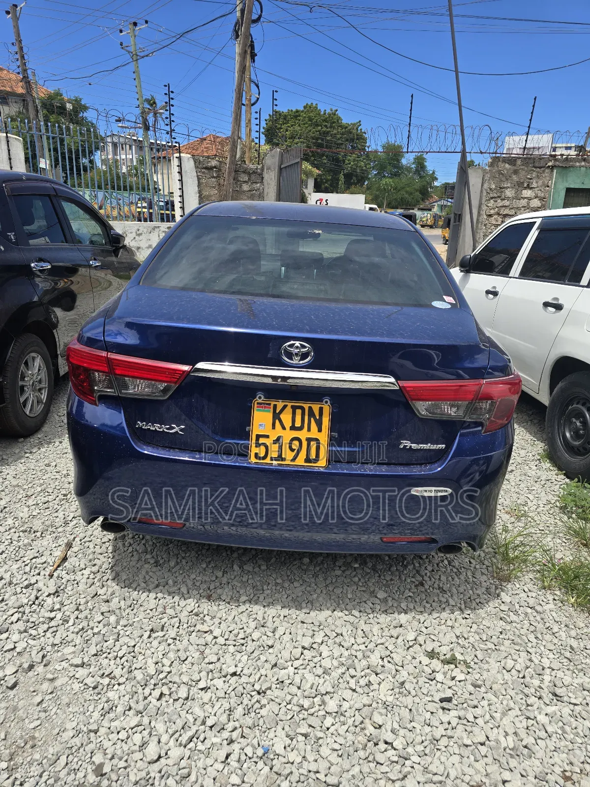 Toyota Mark X 2017 Blue