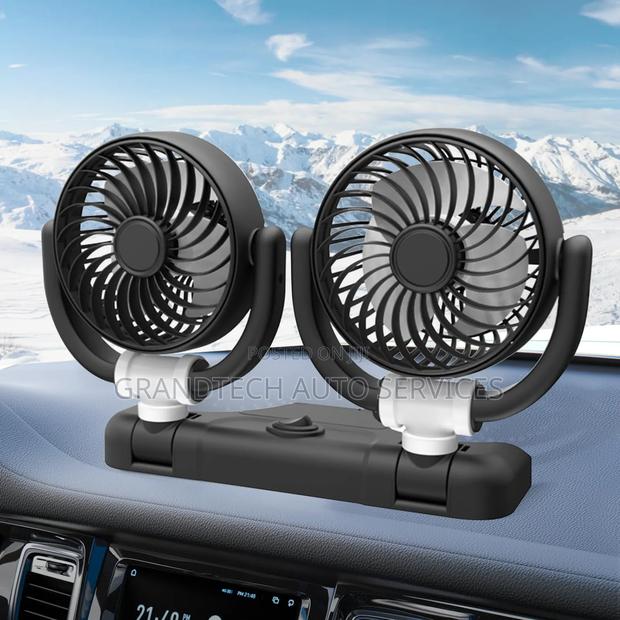 Car Twin Fan 24v/12v