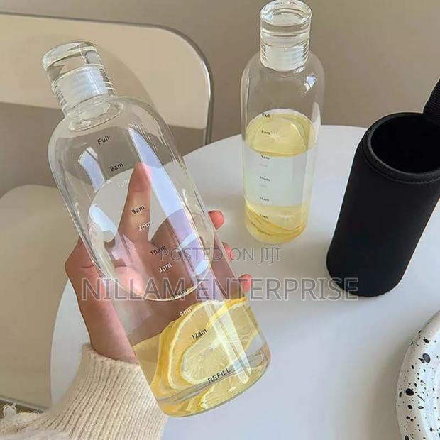 *700ml Pc Plastic Large Capacity Sports Water Bottle - thumbnail 4
