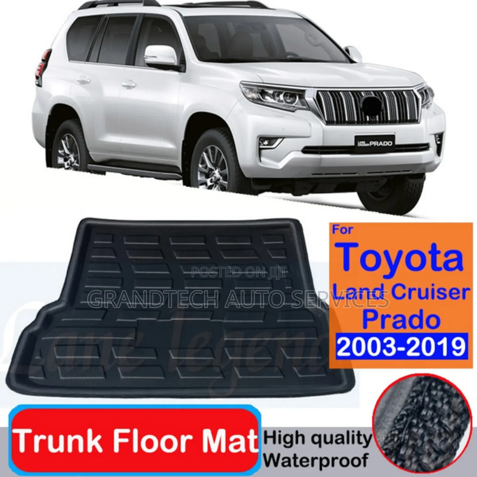 HGH Quality Landcruiser Prado J150 Boot Mat