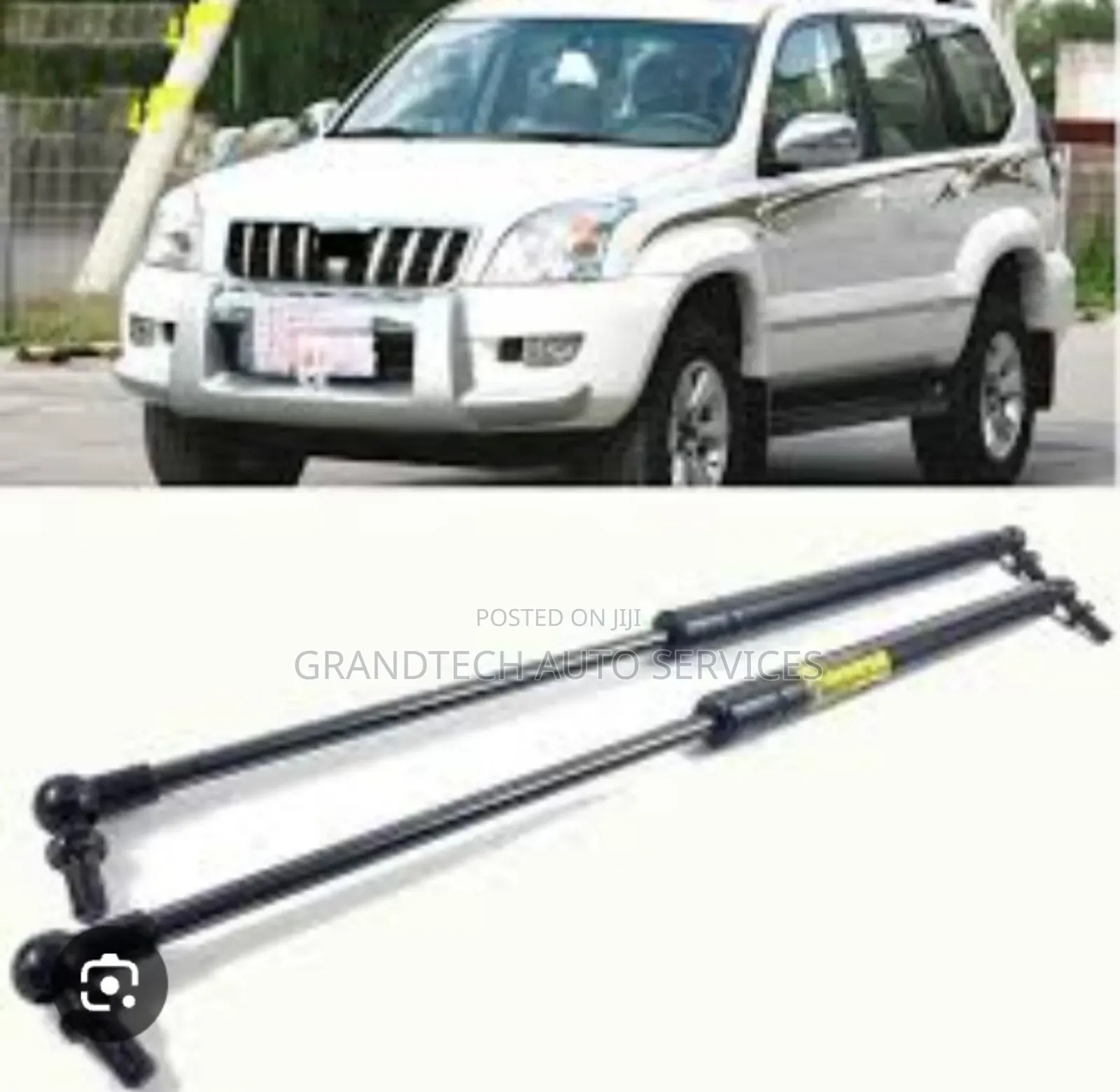 Prado J120 Bonnet Shocks