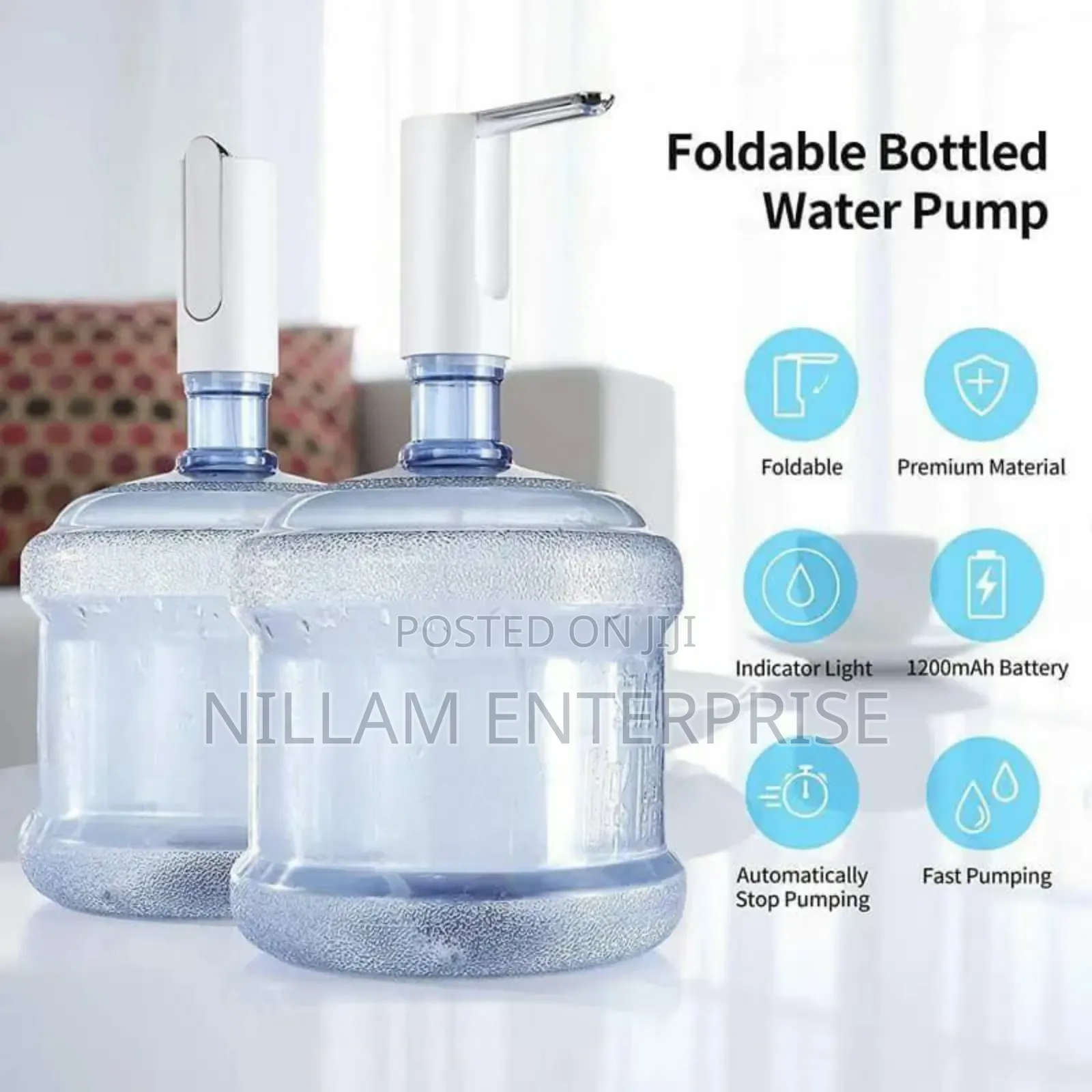Smart Portable Automatic Water Pump