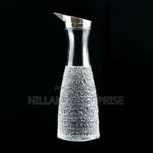 Embossed Acrylic Pitcher Jars 1.1l