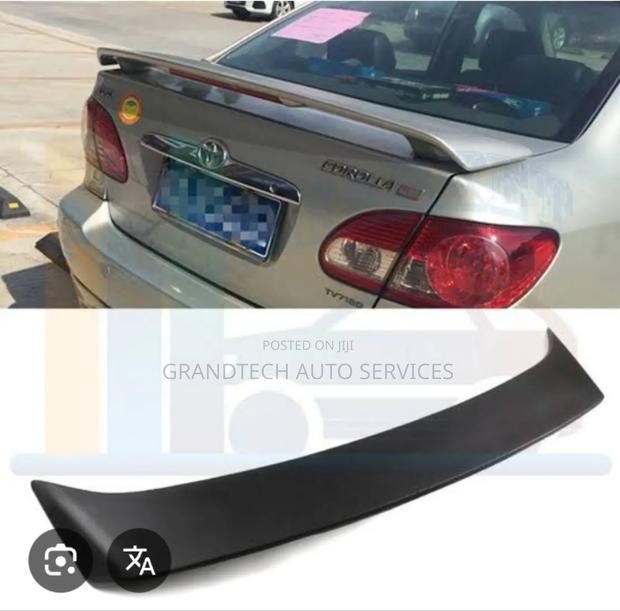 Belta Nze Lancer Platz Axio Saloon Genuine Spoiler - main view
