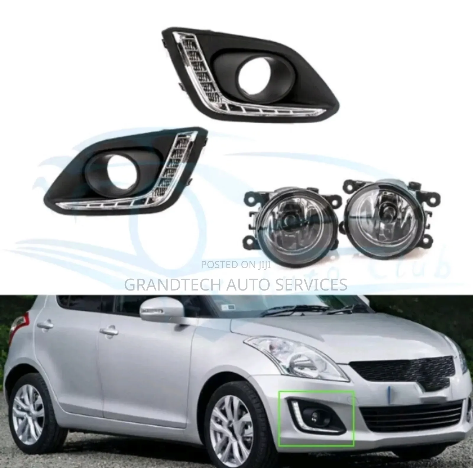 Suzuki Swift 2015-2016 DRL Foglights