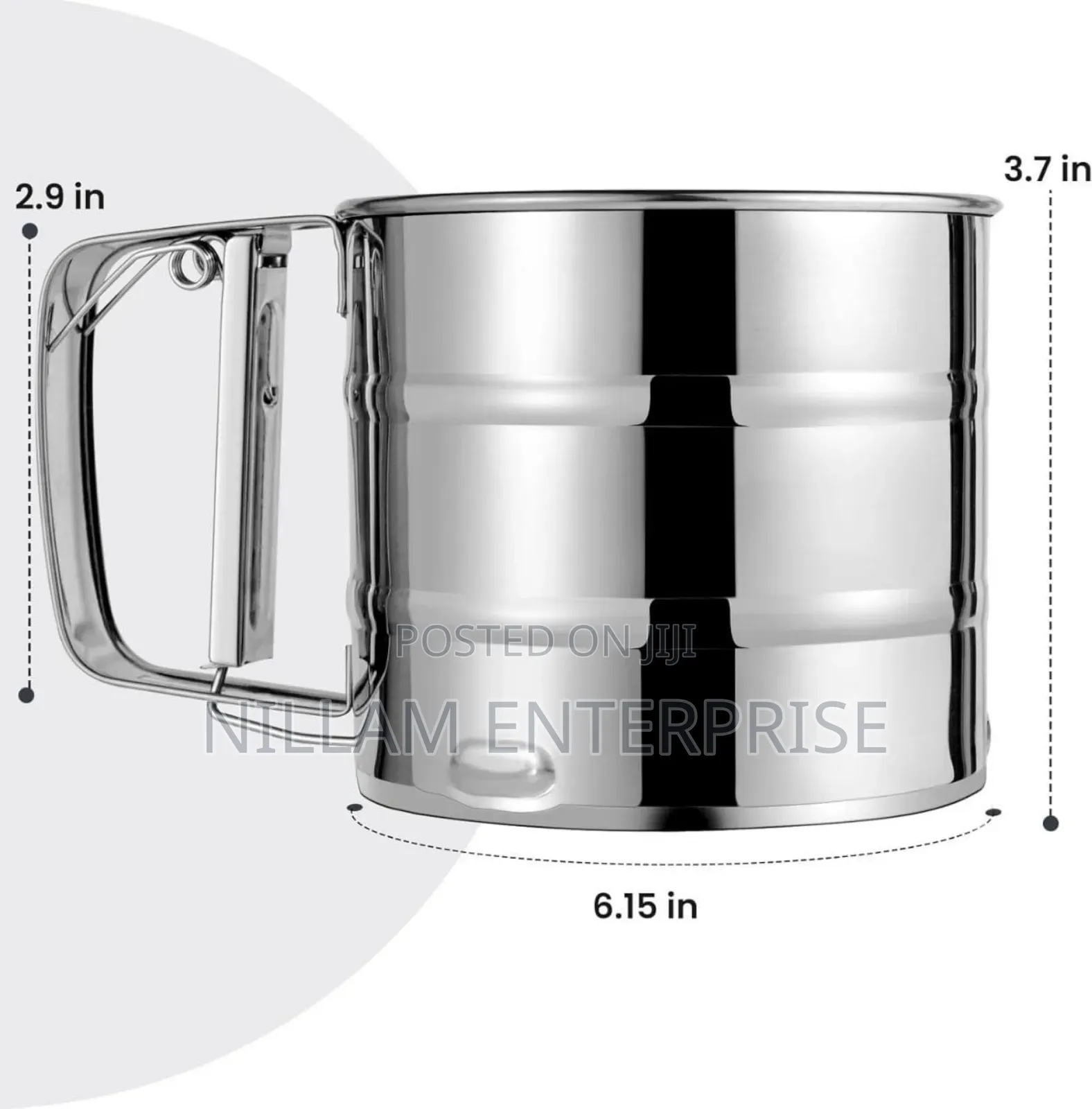 Handheld Stainless Steel Flour Sieve