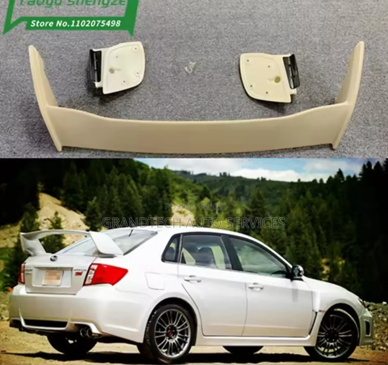 Subaru / Lancer Wing Spoiler