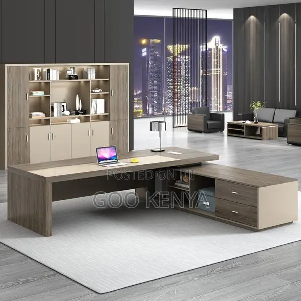 Office Desk ; Executive L-Shape Office Desk
