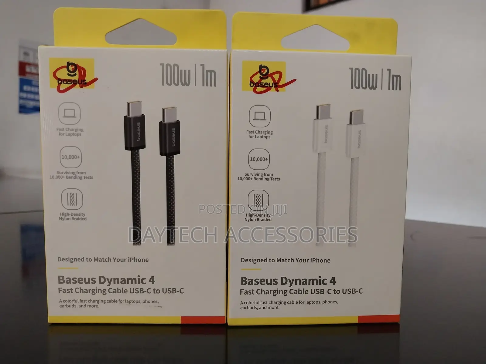 Baseus Usb C Cable, 100w Pd 5a Qc 4.0 Fast Charging Usbc 1m