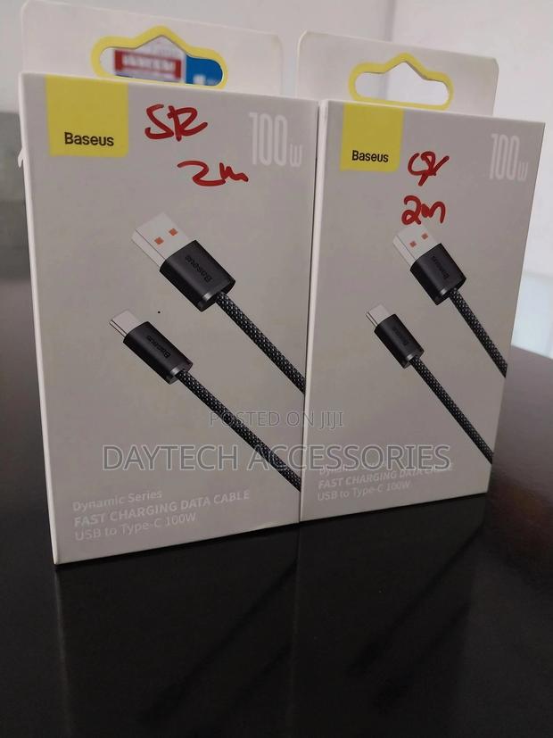 2m Baseus Dynamic Series Fast Usb to Type-C Charger 100w