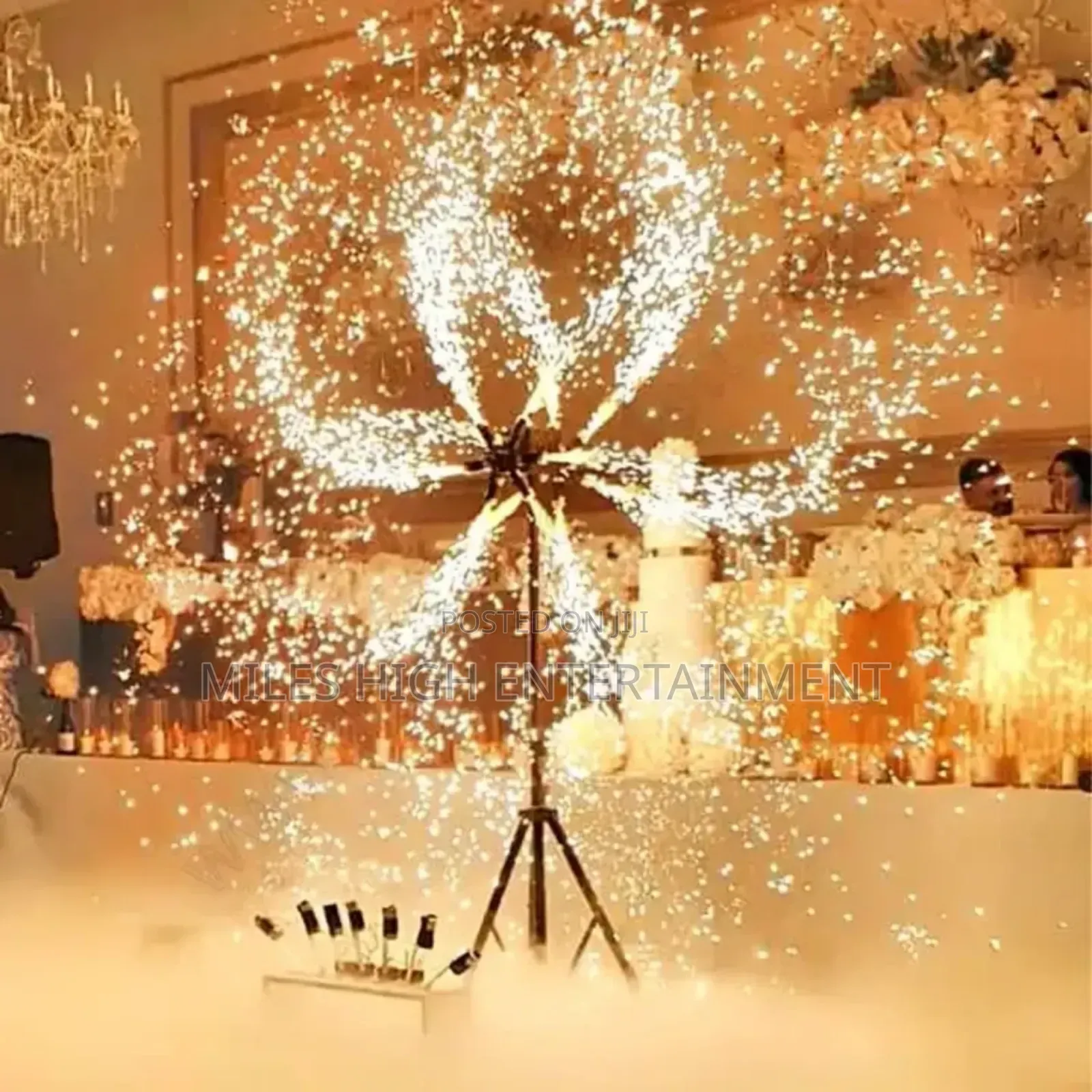Spinning Pyrotechnics Fireworks