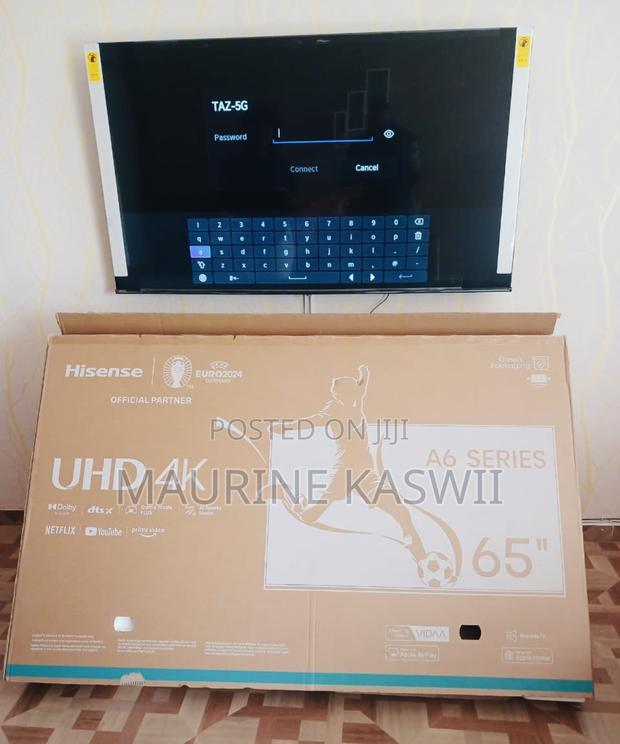 Hisense 65”(2025) 65 A6 Smart Tv