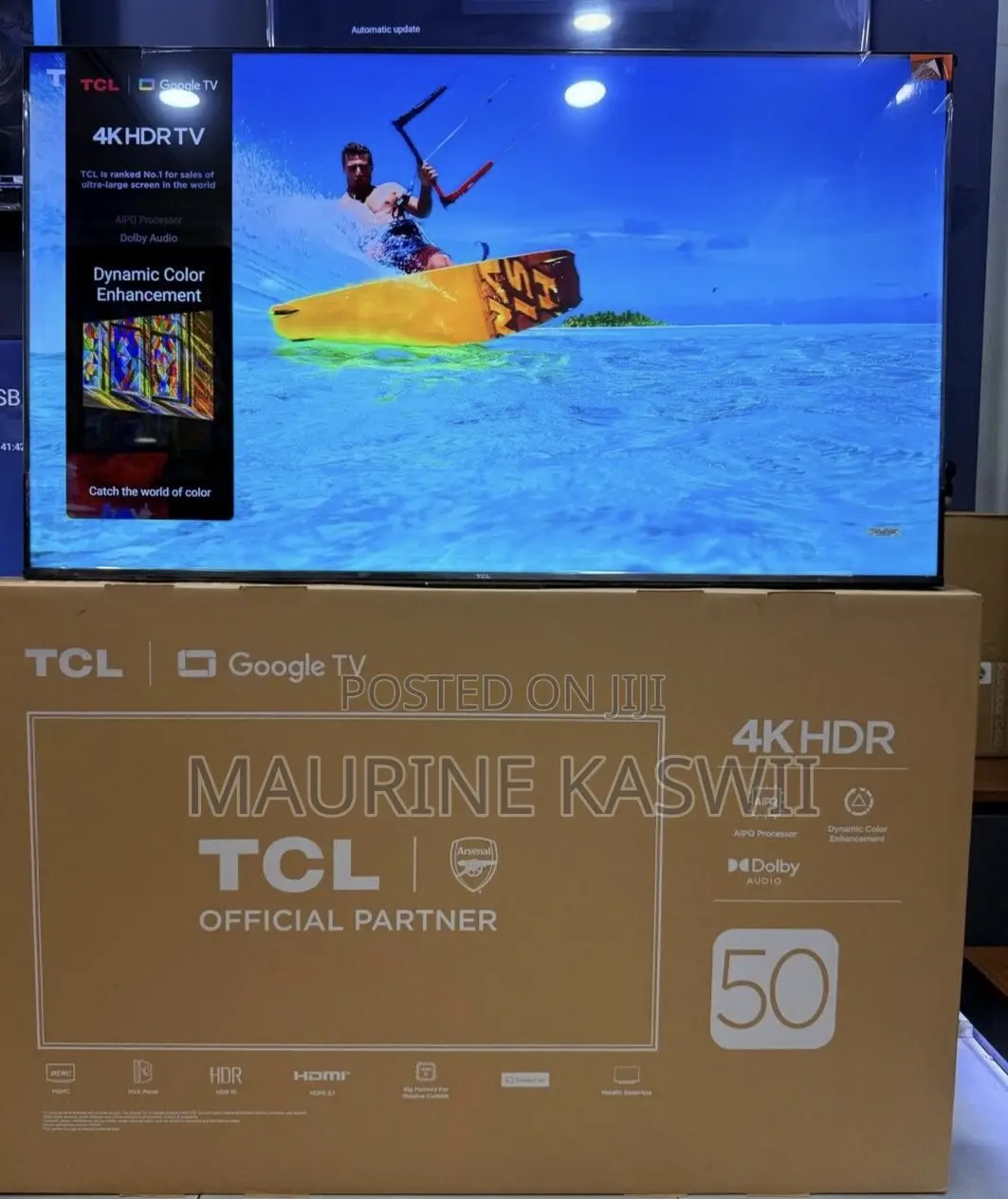 TCL V6c 50 Inch Smart Google Tv(2025 ) Model