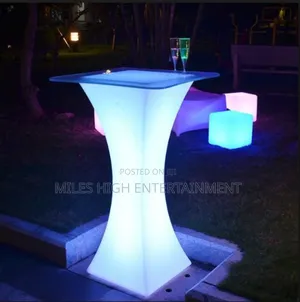 Led Cocktail Table for Corporate Events