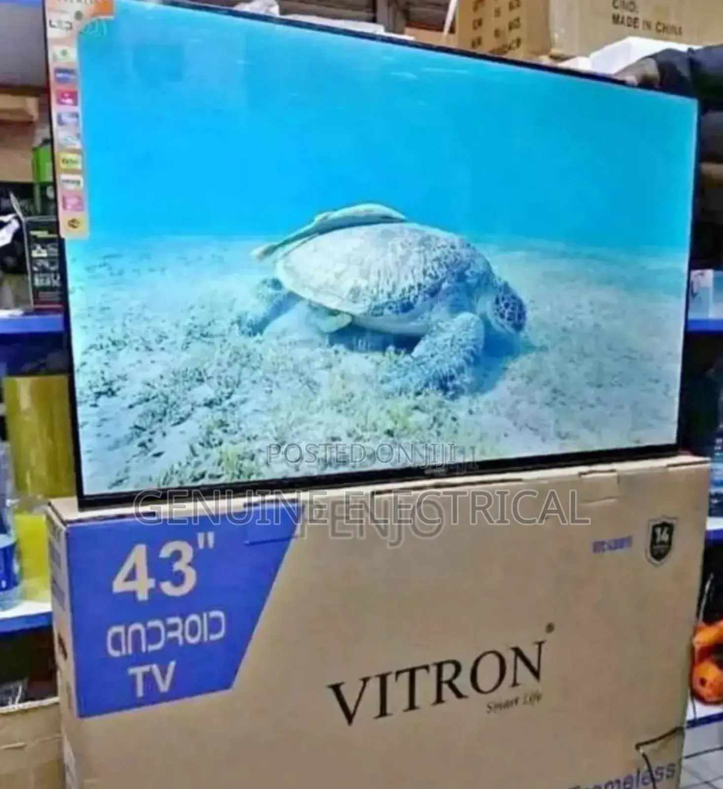 Vitron 43" Smart Tv With Bluetooth and Netflix