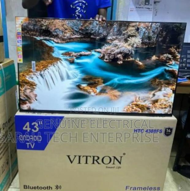 Frameless 43" Smart Tv