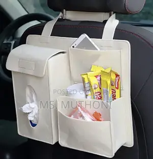 *Car Back Seat Storage Bag Organizer Hanging Bag Box