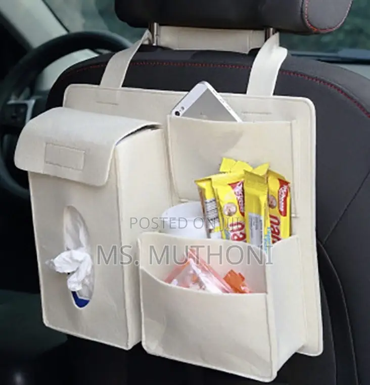 *Car Back Seat Storage Bag Organizer Hanging Bag Box