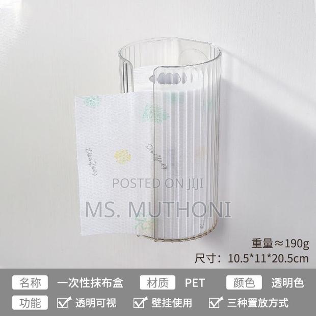 Wall-Mounted Bathroom Tissue Box - thumbnail 3