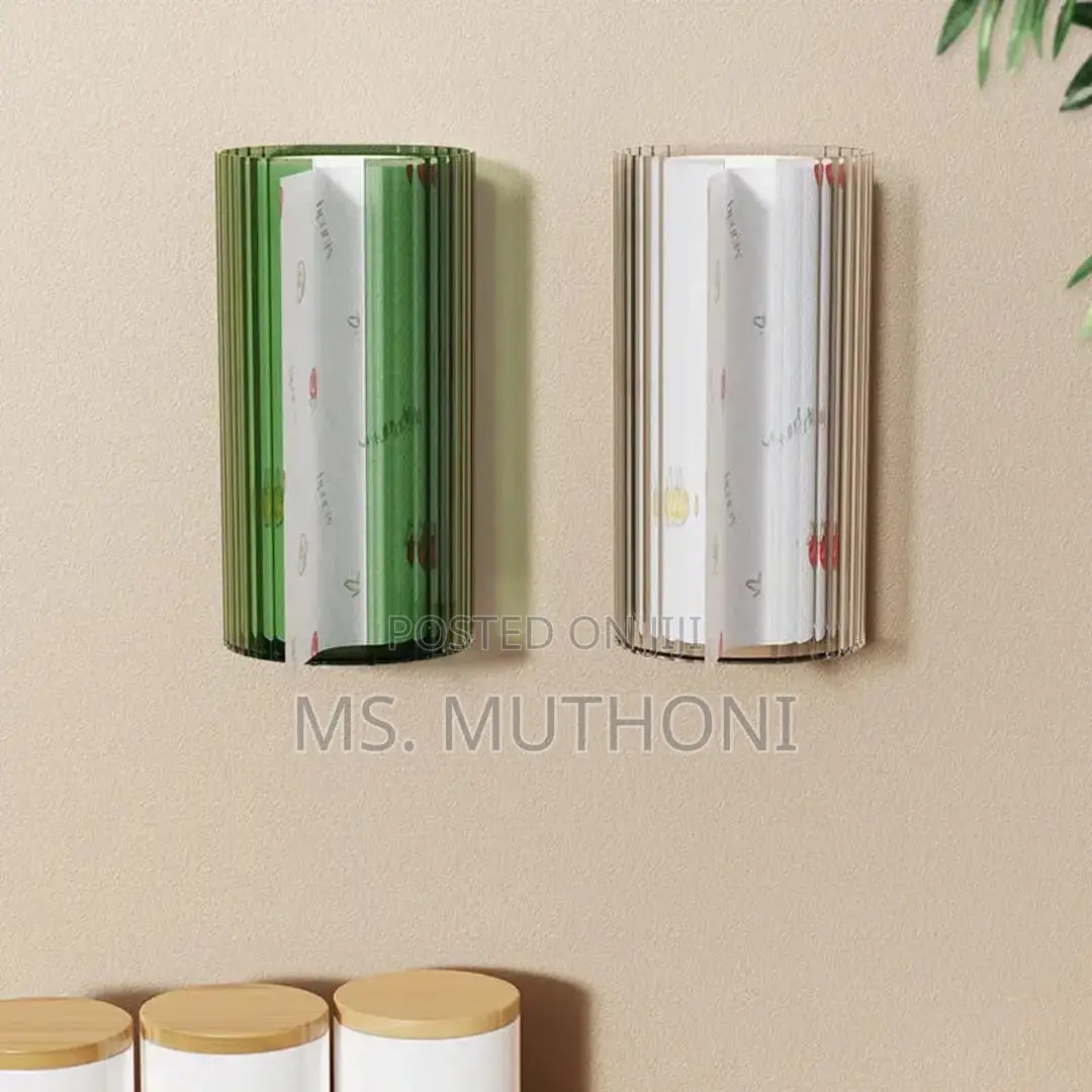 Wall-Mounted Bathroom Tissue Box