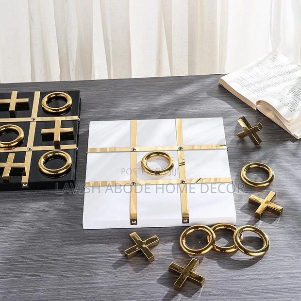 Xo Table Game Decorative Statement Piece - thumbnail 2