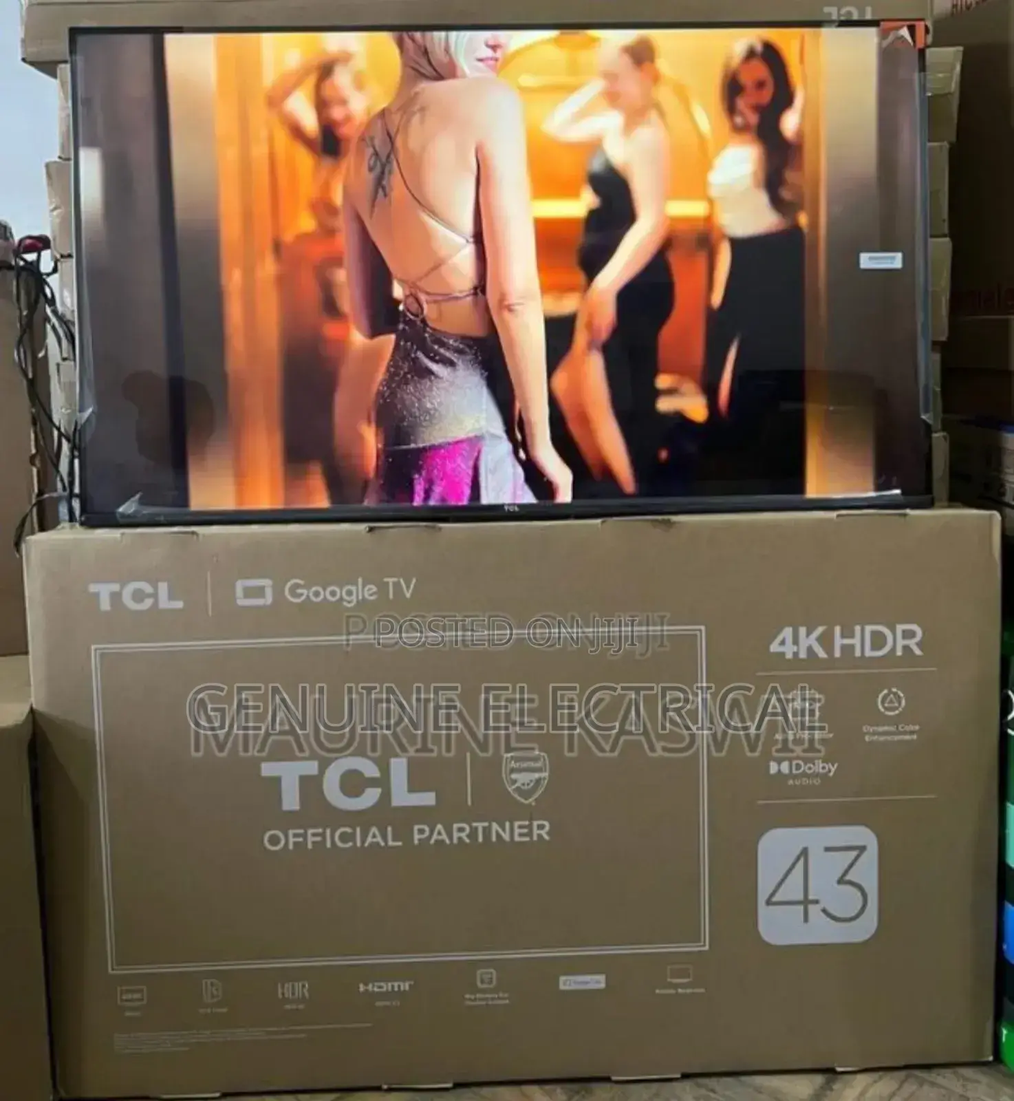 Quality 43" Smart Android Tv