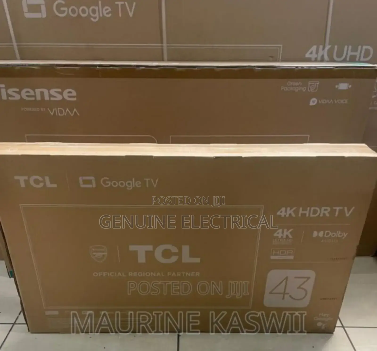 Quality 43" Smart Android Tv