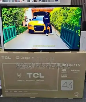 New TCL 43" Smart Tv
