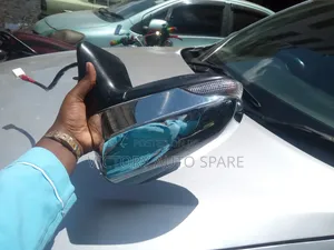 Spade Side Mirror Chrome