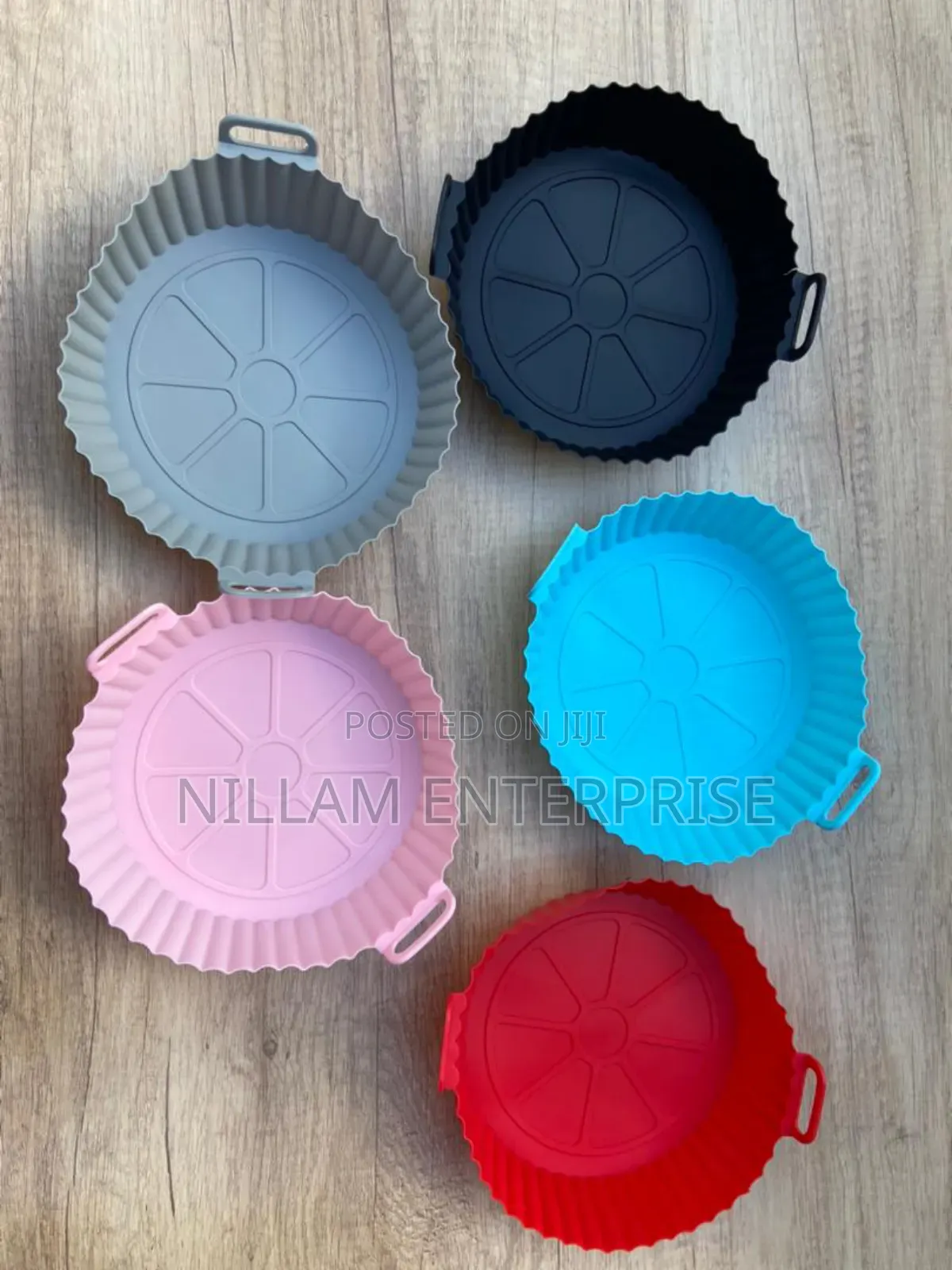 Round/Square Silicon Air Fryer Liner Basket