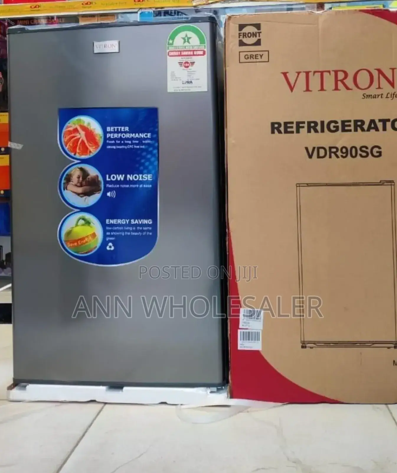 Double Door Single Refrigerator/*Vitron 90l at *