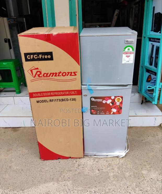 Ramtons- 128 -Litres+ Fridge -Double -Door -Rf/173 - main view