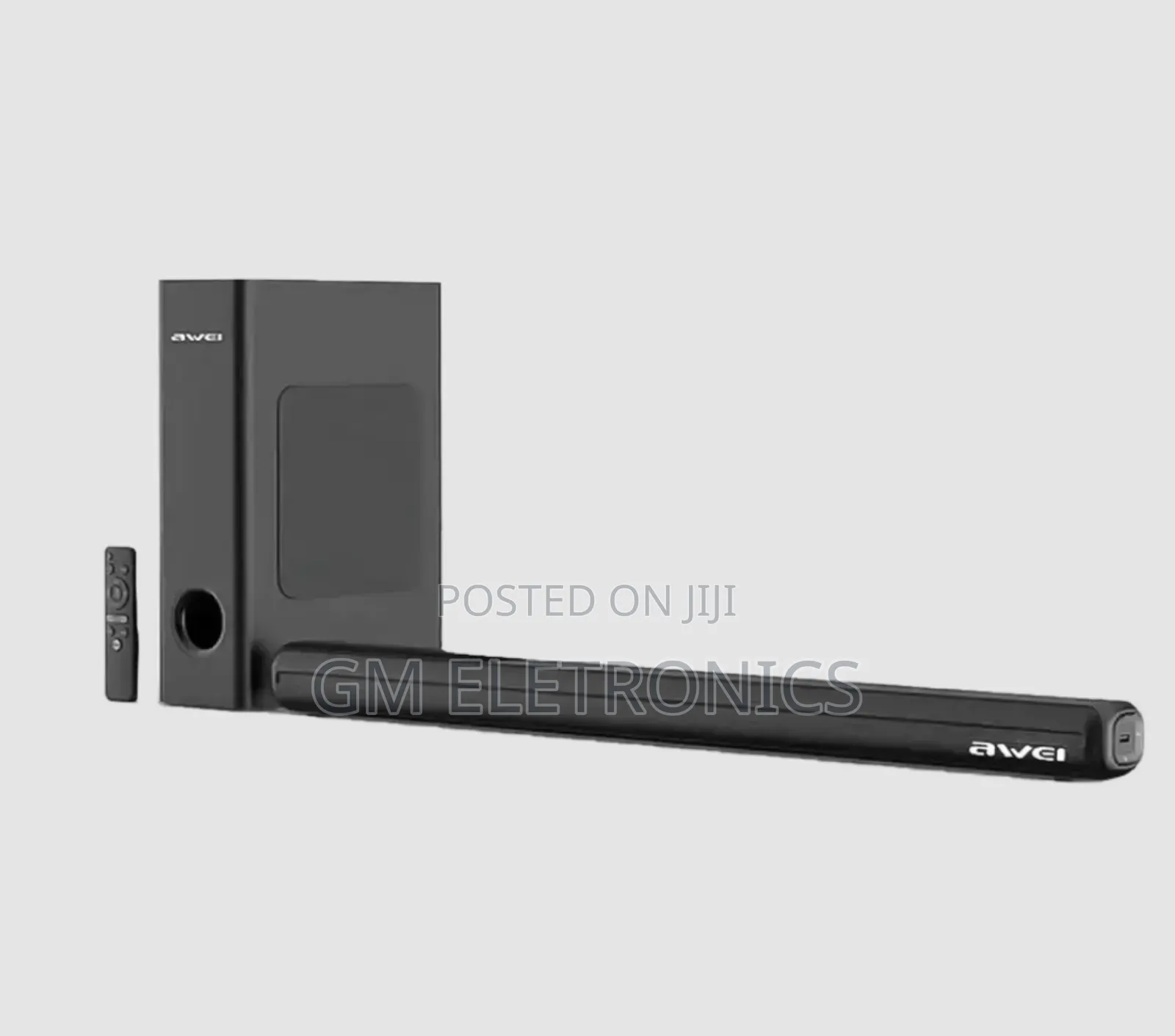 Awei Ka25 100w Stereo Soundbar With Subwoofer+Remote