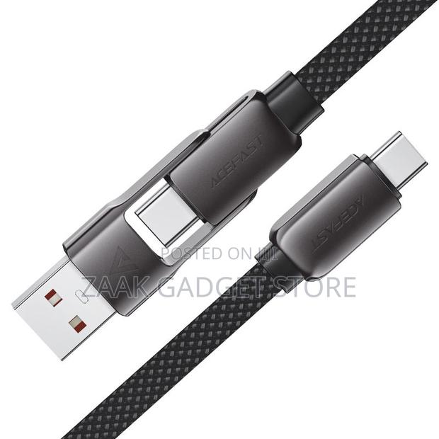 Acefast Usb a/C to Usb C Super Fast Charging Cable, 60w - main view