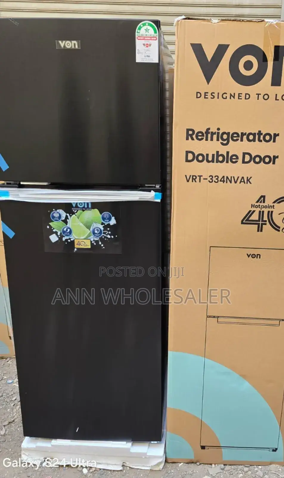 New Arrival Von Refrigerator 334 Litres Vg/7