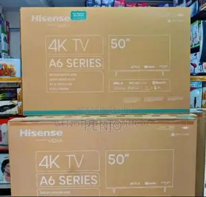 New Hisense 50" Smart Frameless Tv