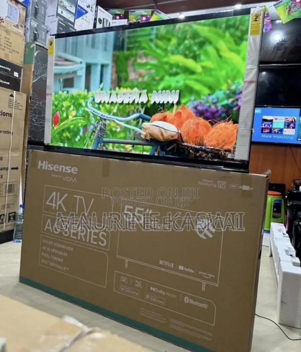 Brand New Hisense 55" Frameless Smart Tv