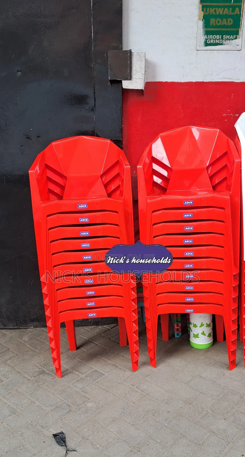 Plastic Chairs At #Tag Plastic Red Chairs