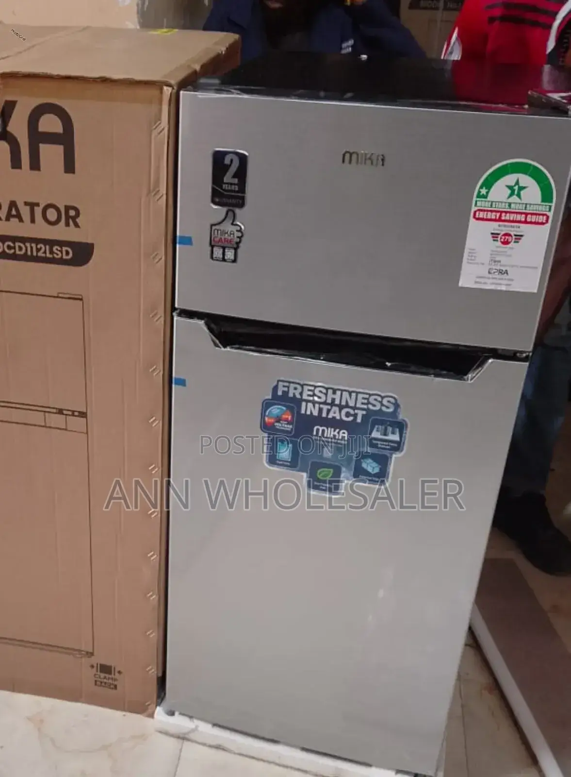 Mika 112 Litres Double Door Refrigerator M/7
