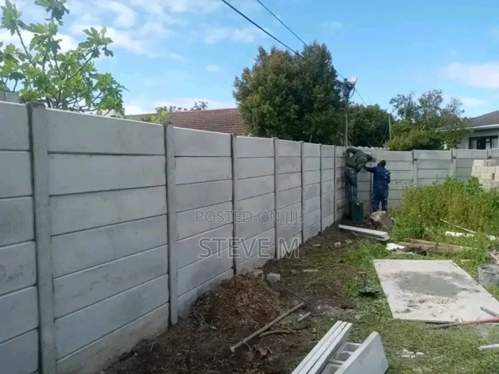 Vibracrete Slabs and Poles Supply and Installatio
