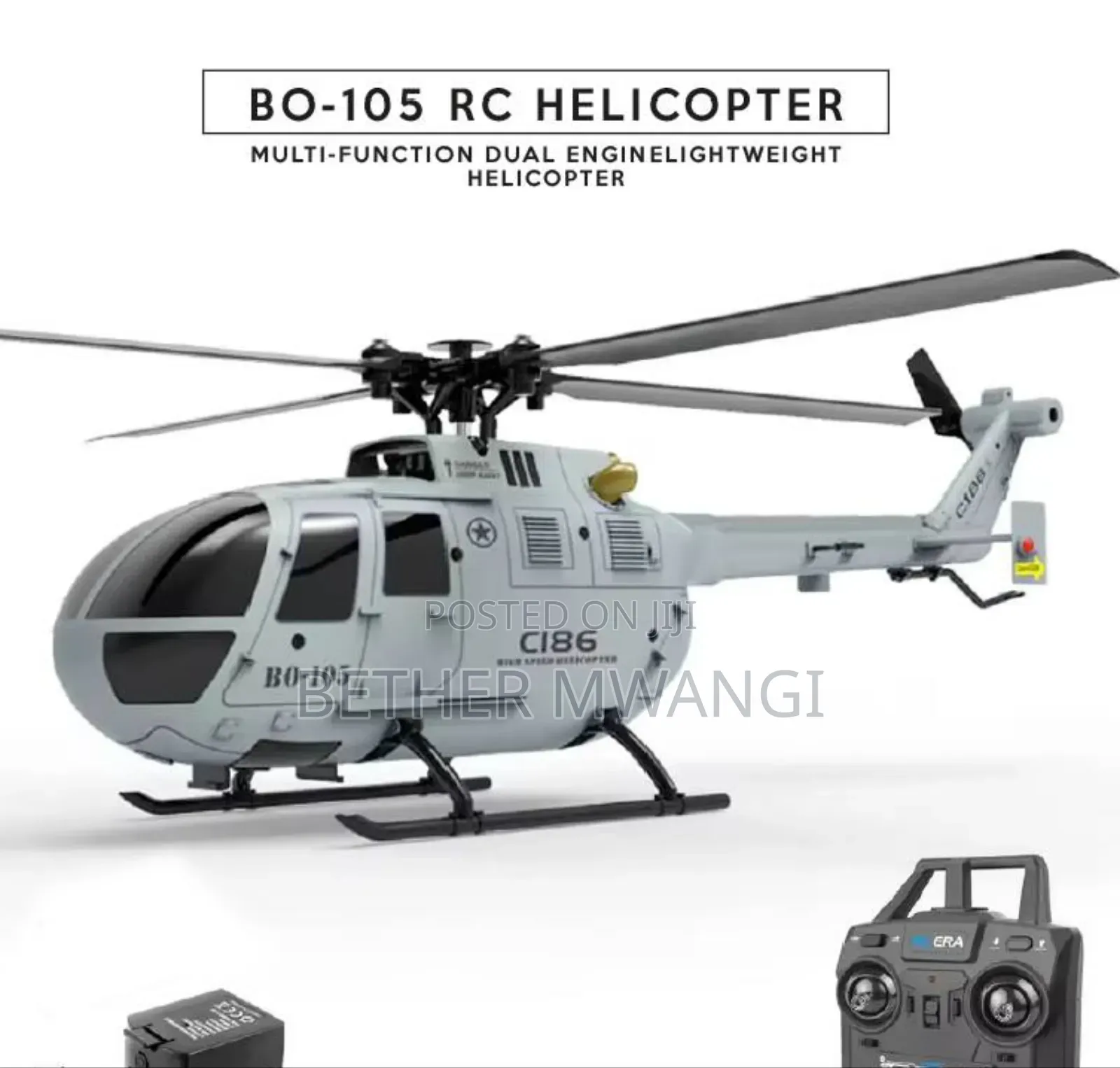 Rc Helicopter Bo-105 in Kenya