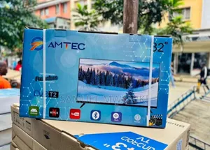 Amtec 32" Smart Android Hd Resolution Frameless Tv