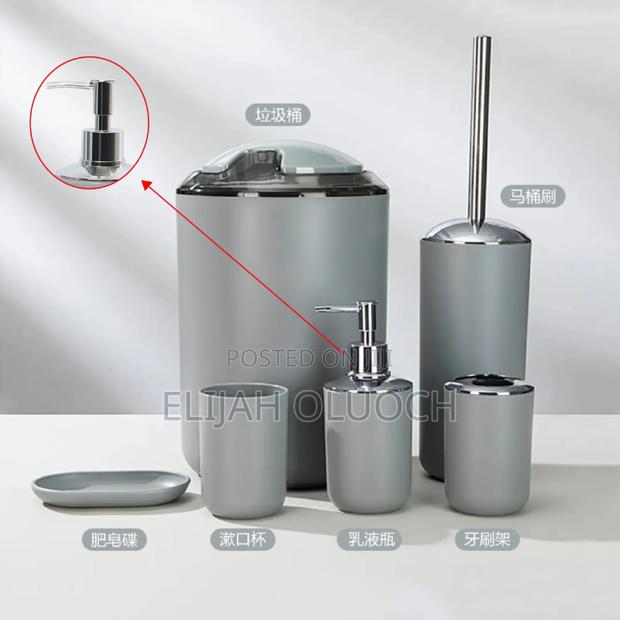 6pcs Bathroom Accessories Set - thumbnail 2